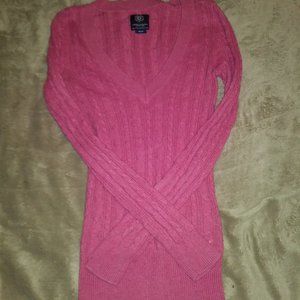 American Eagle Long Pink Sweater